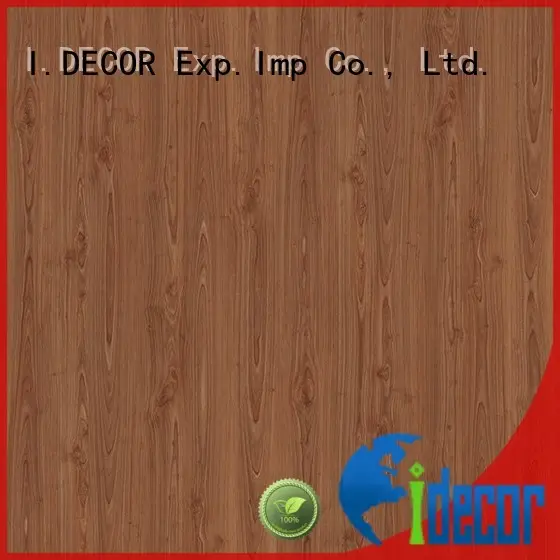 I.DECOR approved walnut decorative paper supplier for school 1