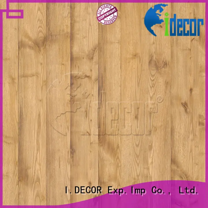 I.DECOR wood background paper customized for dining room 1