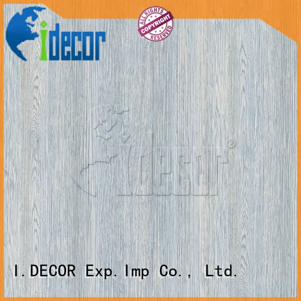 I.DECOR fake wood paper customized for guest room 1