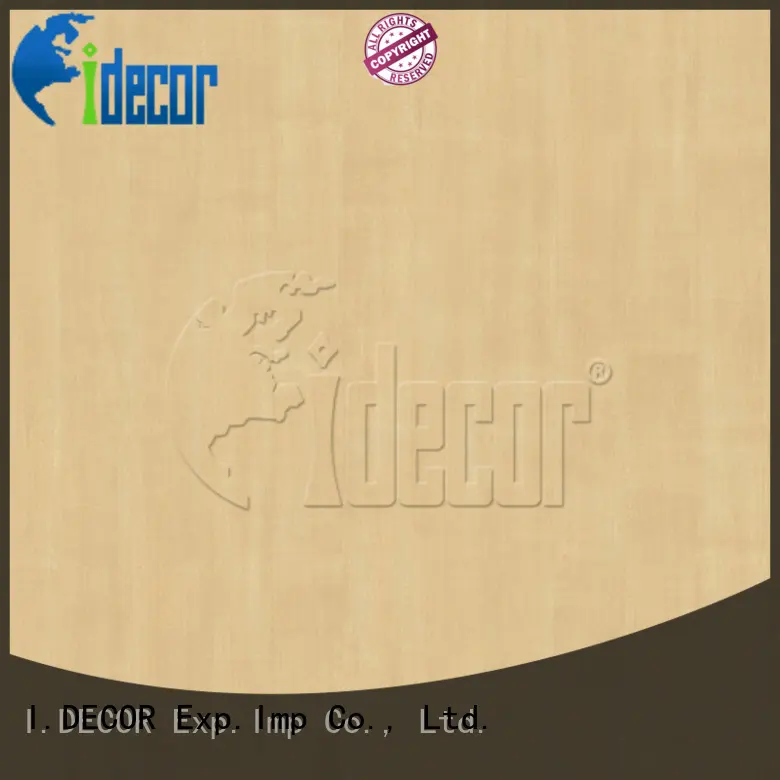 I.DECOR wood texture paper customized for master room 1