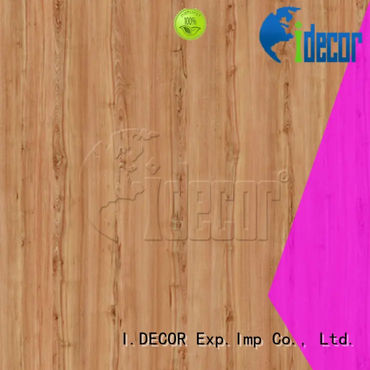 I.DECOR faux wood paper series for guest room 1