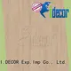I.DECOR wood effect on paper from China for drawing room 1
