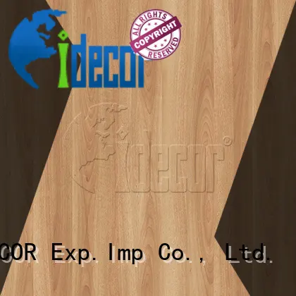 I.DECOR wood color paper customized for master room 1