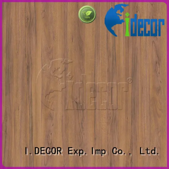 I.DECOR real wood finish paper customized for study room 1