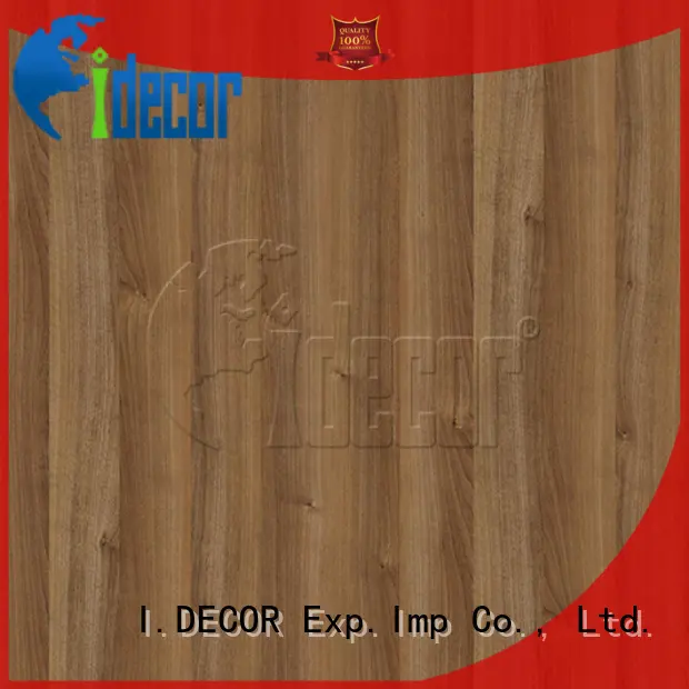I.DECOR stable wood grain laminate paper customized for dining room 1