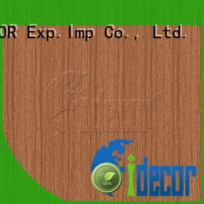 I.DECOR wood grain printer paper customized for master room 1
