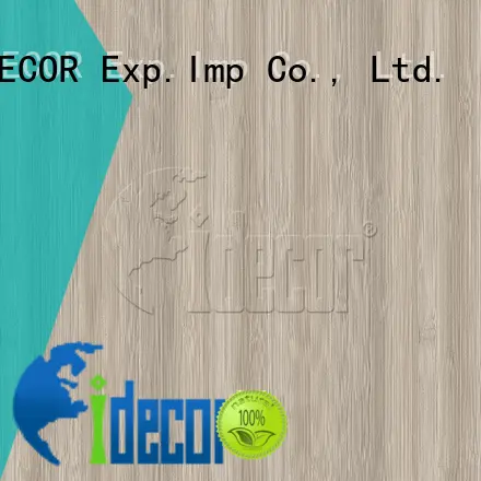 I.DECOR wood pattern paper customized for dining room 1