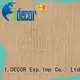 I.DECOR real wood background paper customized for master room 1