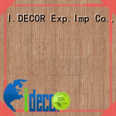 I.DECOR professional wood design paper from China for dining room 1
