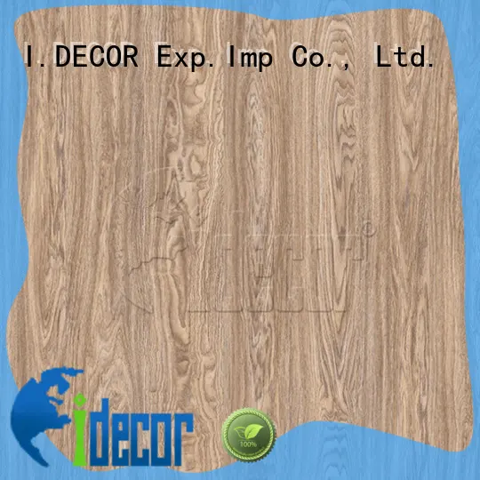 I.DECOR wood grain texture paper directly sale for guest room 1