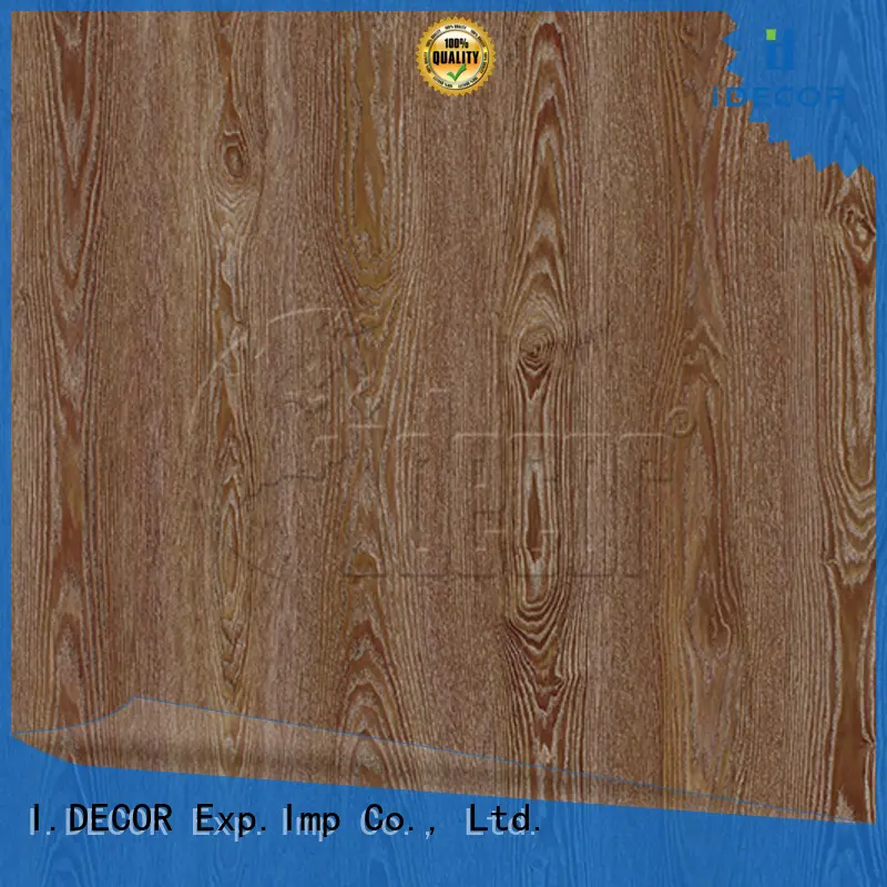 I.DECOR wood grain sticky paper series for master room 1