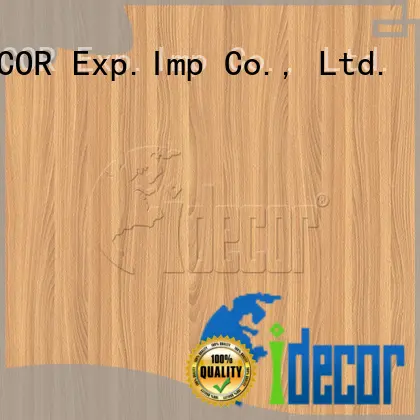 I.DECOR wood grain printer paper customized for dining room 1