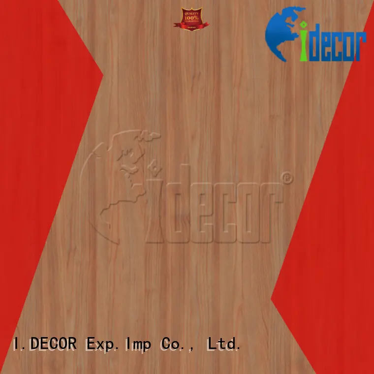 I.DECOR wood style paper directly sale for guest room 1