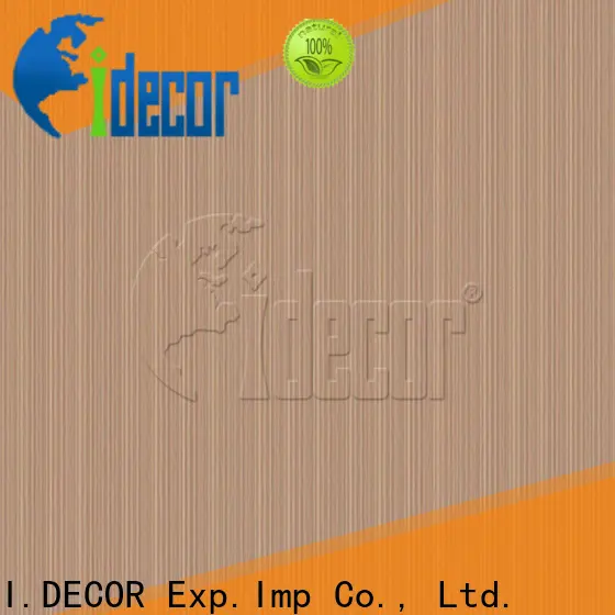 I.DECOR professional wood background paper customized for guest room 1