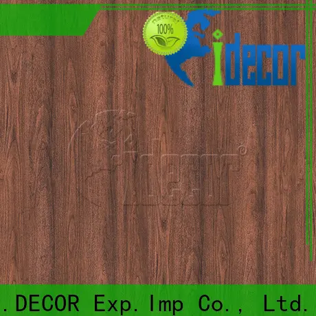 I.DECOR real wood grain pattern paper series for master room 1