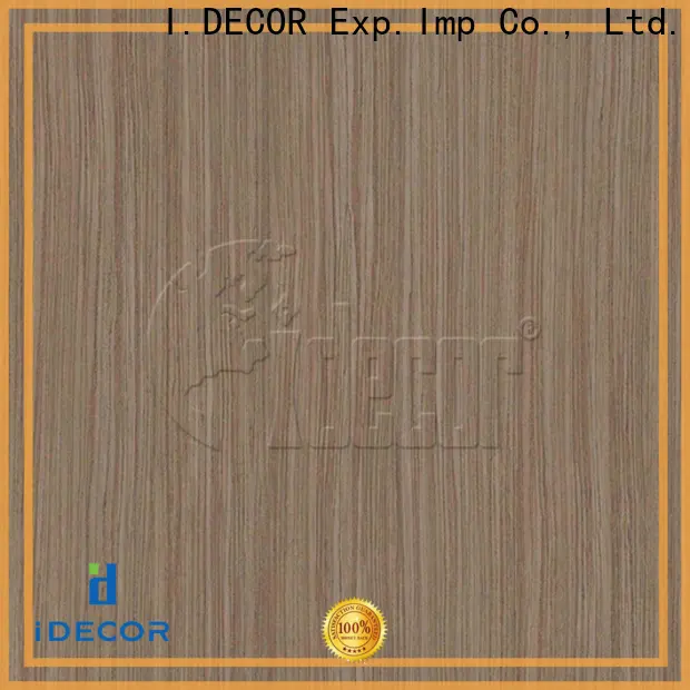 I.DECOR stable wood grain laminate paper customized for guest room 1
