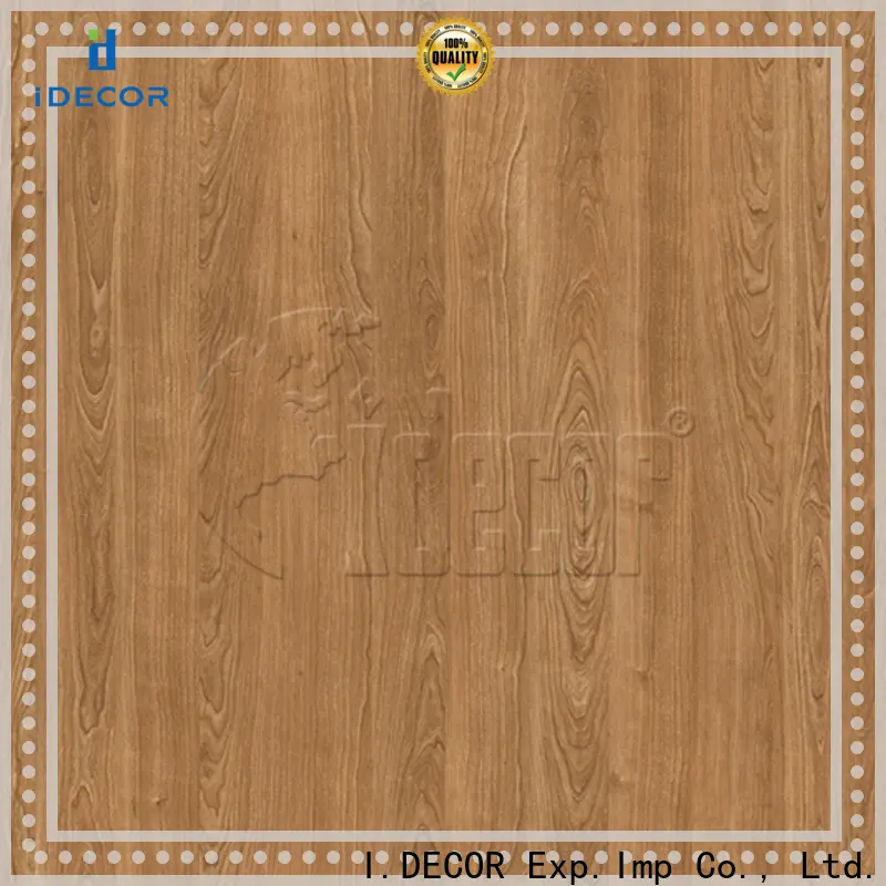 I.DECOR professional wood style paper customized for dining room 1