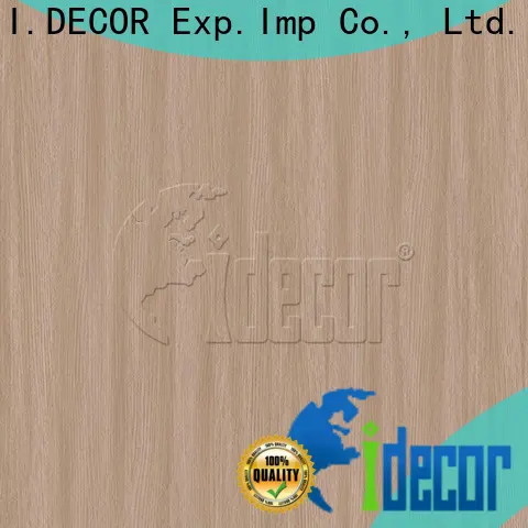 I.DECOR professional wood grain pattern paper customized for guest room 1