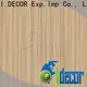 I.DECOR barc wood paper customized for master room 1