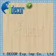 I.DECOR stable wood look paper customized for drawing room 1