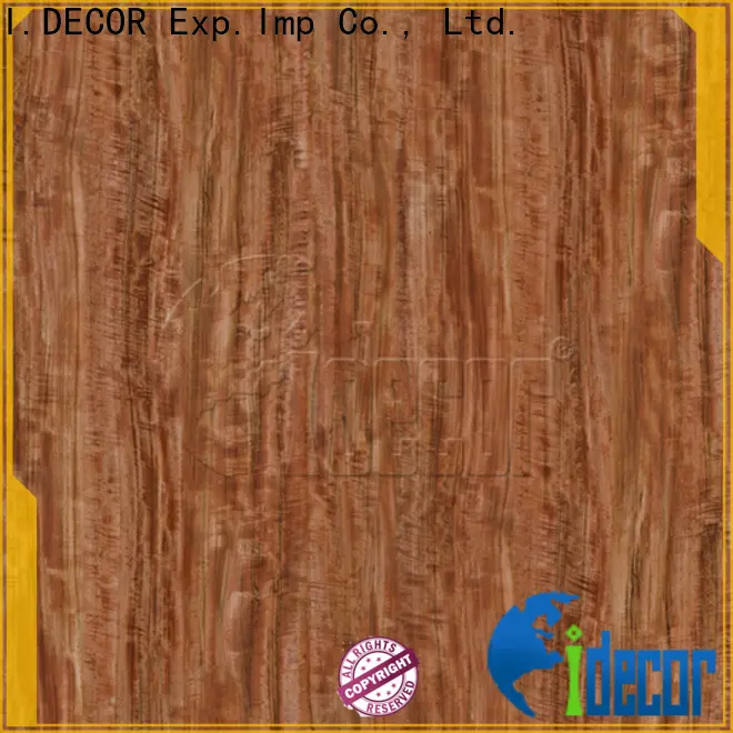 I.DECOR wood color paper from China for guest room 1