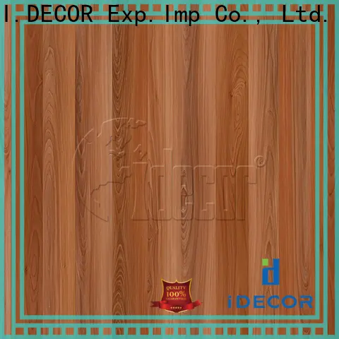 I.DECOR faux wood paper customized for dining room 1