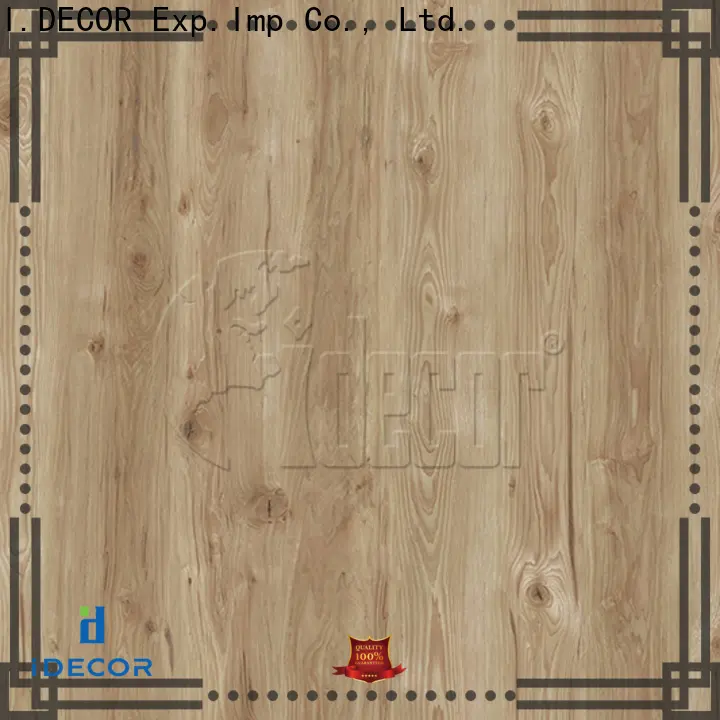 I.DECOR stable printable wood grain paper customized for drawing room 1