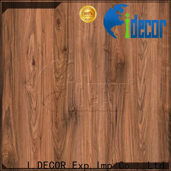 I.DECOR wood print paper customized for drawing room 1