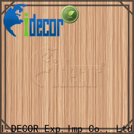 I.DECOR professional wood paper customized for study room 1