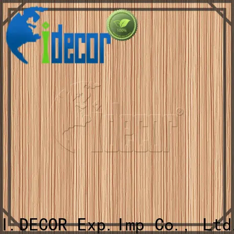 I.DECOR professional wood paper customized for study room 1