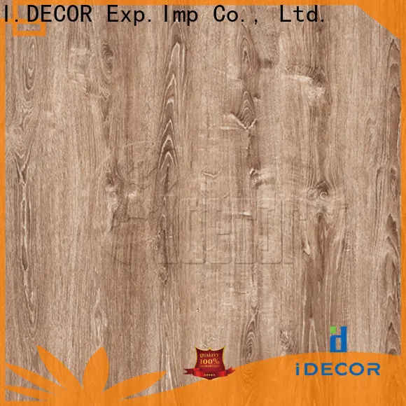 I.DECOR wood laminate paper customized for guest room 1