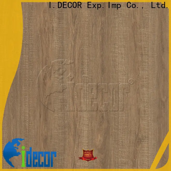 I.DECOR wood grain digital paper customized for master room 1