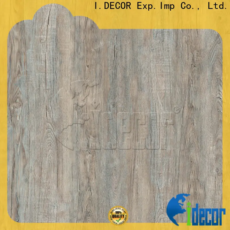 I.DECOR stable fake wood paper series for guest room 1