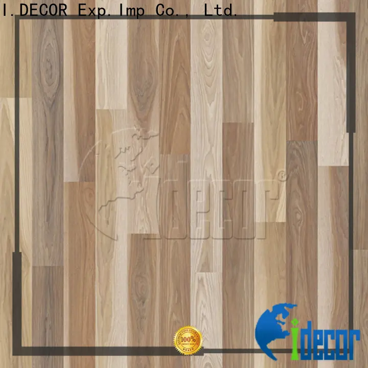 I.DECOR sturdy wood grain digital paper from China for guest room 1