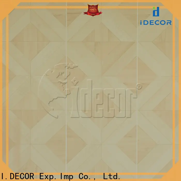 I.DECOR wood grain embossed paper customized for master room1 1