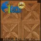 I.DECOR wood pattern paper from China for guest room 1