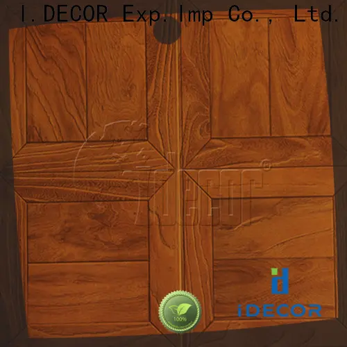 I.DECOR wood grain decorative paper customized for guest room 1