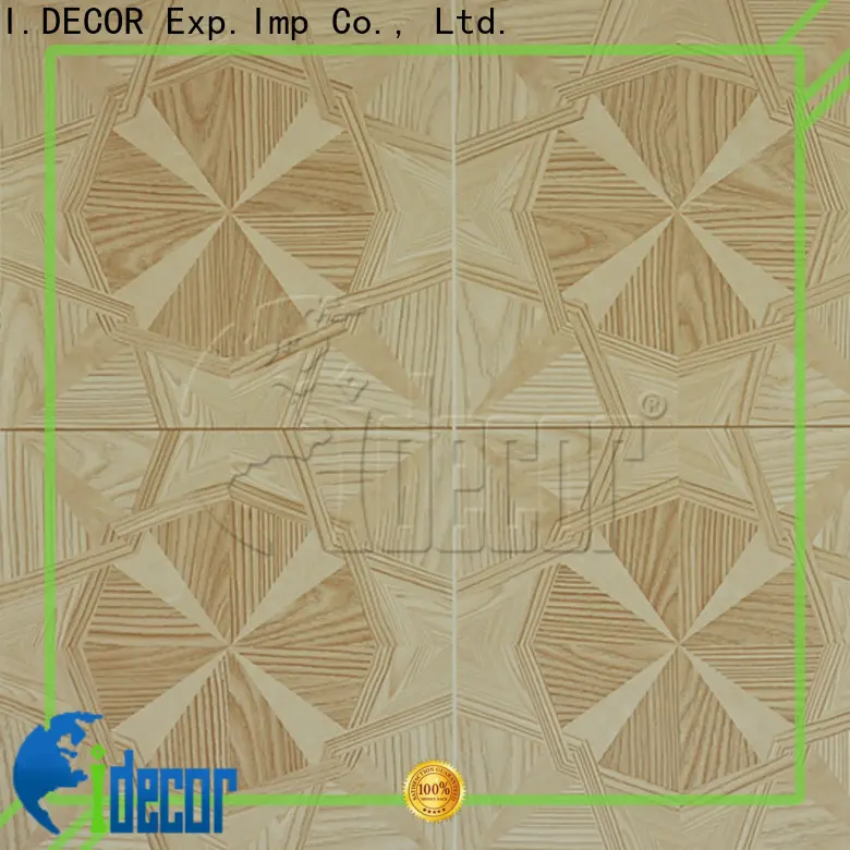 I.DECOR wood texture paper from China for guest room1 1