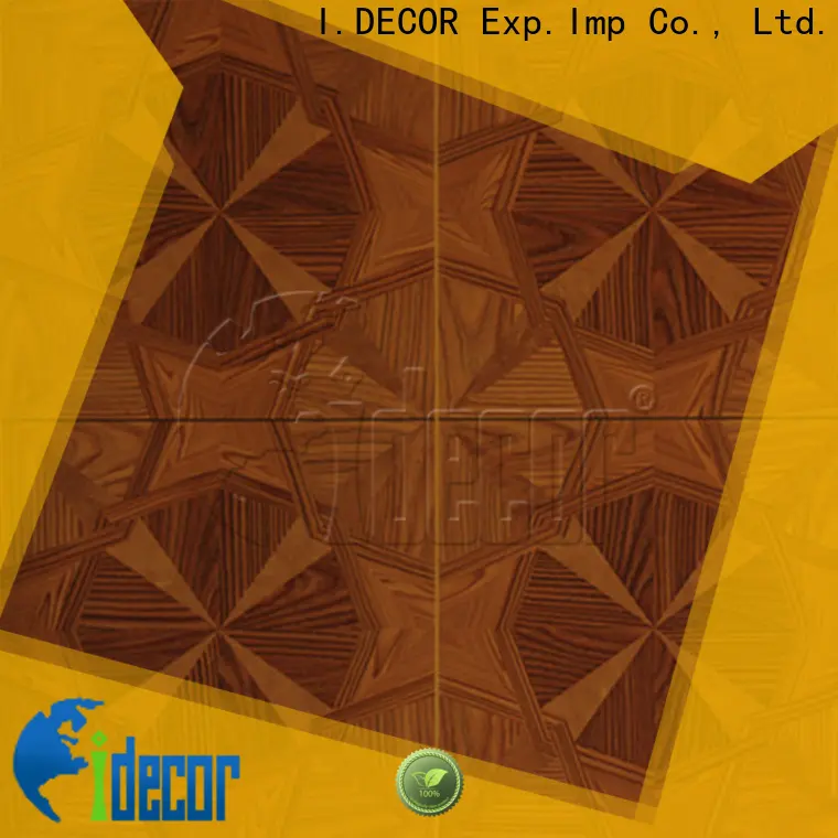 I.DECOR wood grain pattern paper customized for master room1 1