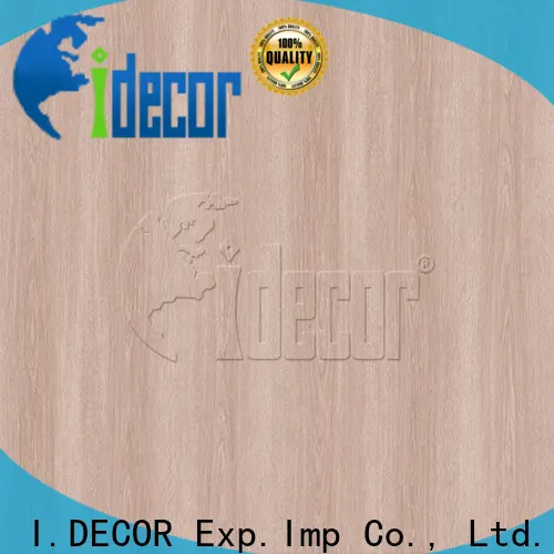 I.DECOR wood grain laminate paper customized for dining room 1