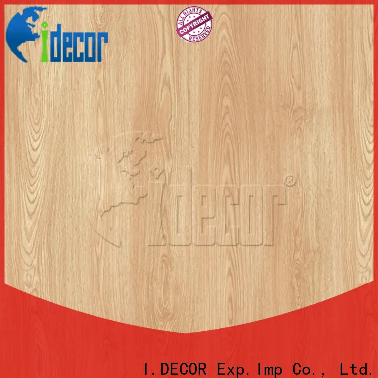 I.DECOR wood effect on paper series for dining room 1
