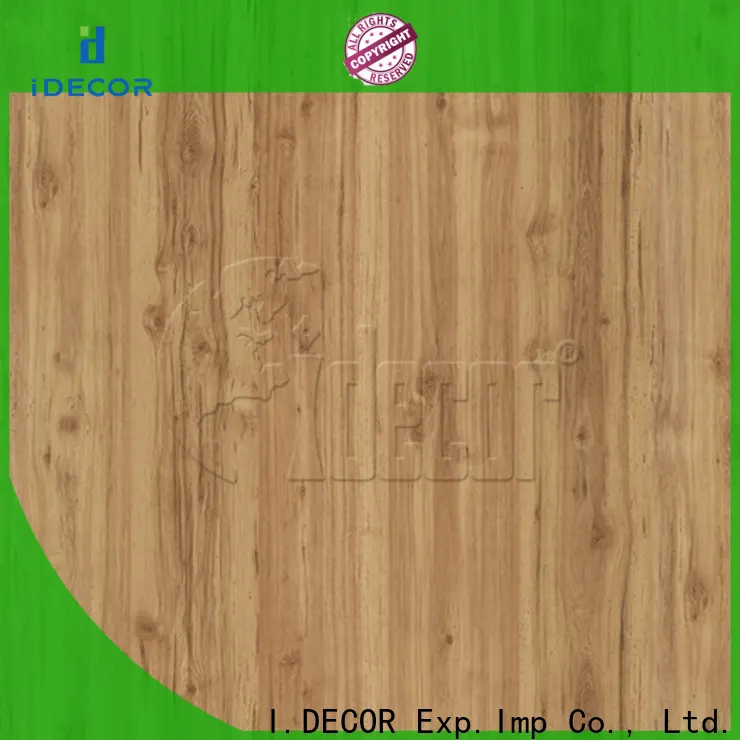 I.DECOR birch wood paper customized for guest room 1