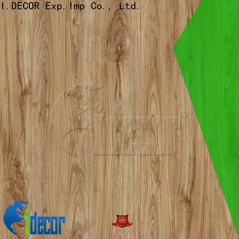 I.DECOR dark wood contact paper from China for dining room 1