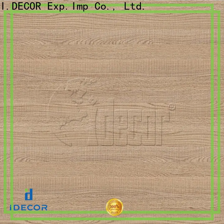 I.DECOR wood grain digital paper customized for dining room 1