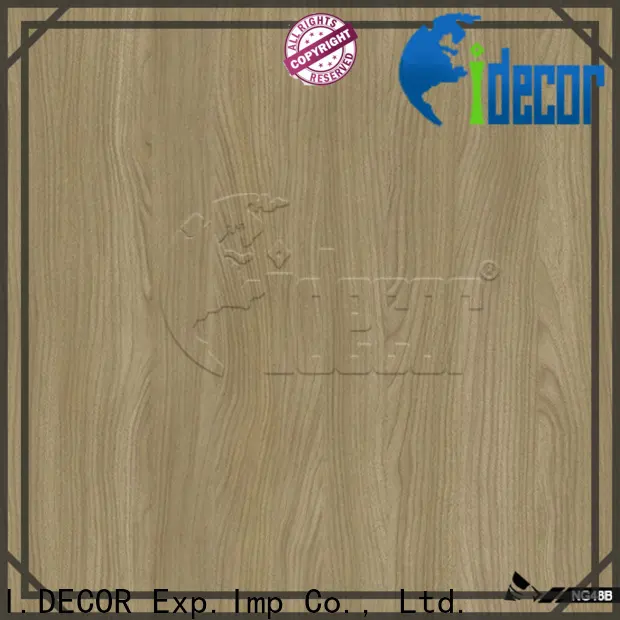 I.DECOR wood effect paper series for master room 1