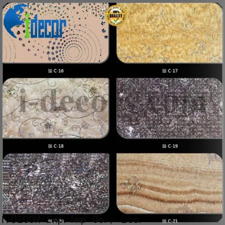 I.DECOR good quality high gloss foil finish set for restaurant 1