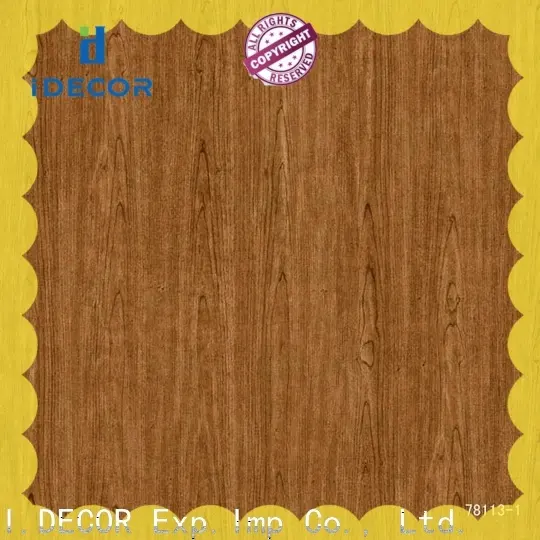 I.DECOR melamine decor paper for laminates factory price for shop 1