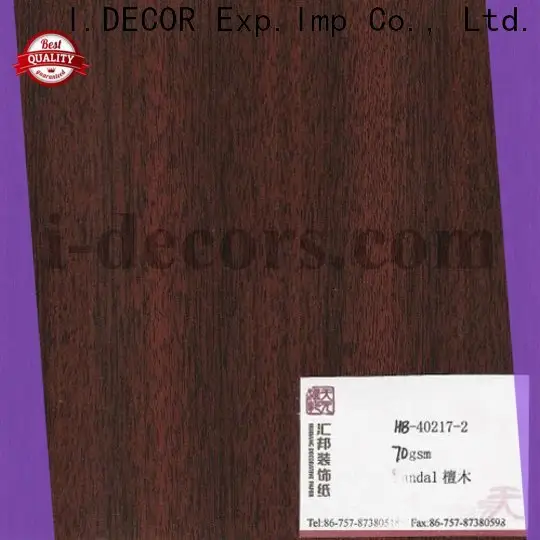 I.DECOR wood wood foil finish on sale for Villa 1