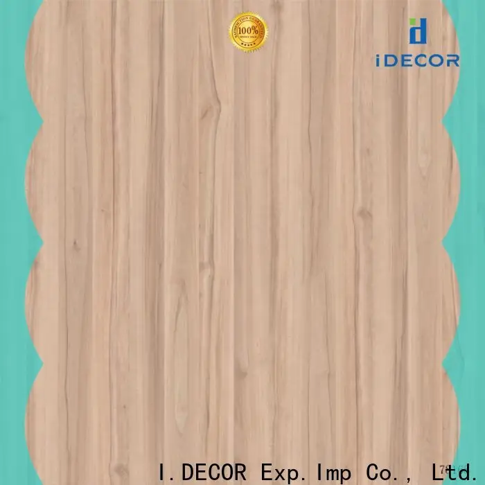 I.DECOR oak wall decoration with paper supplier for shop 1