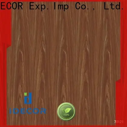 I.DECOR teak decor paper factory price for gallery 1